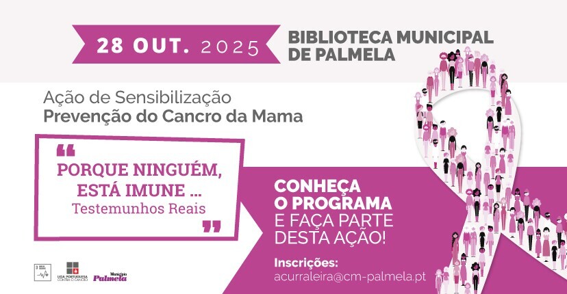 Prevenção do Cancro da Mama - Participe na ação de dia 28 de outubro: Inscrições a decorrer