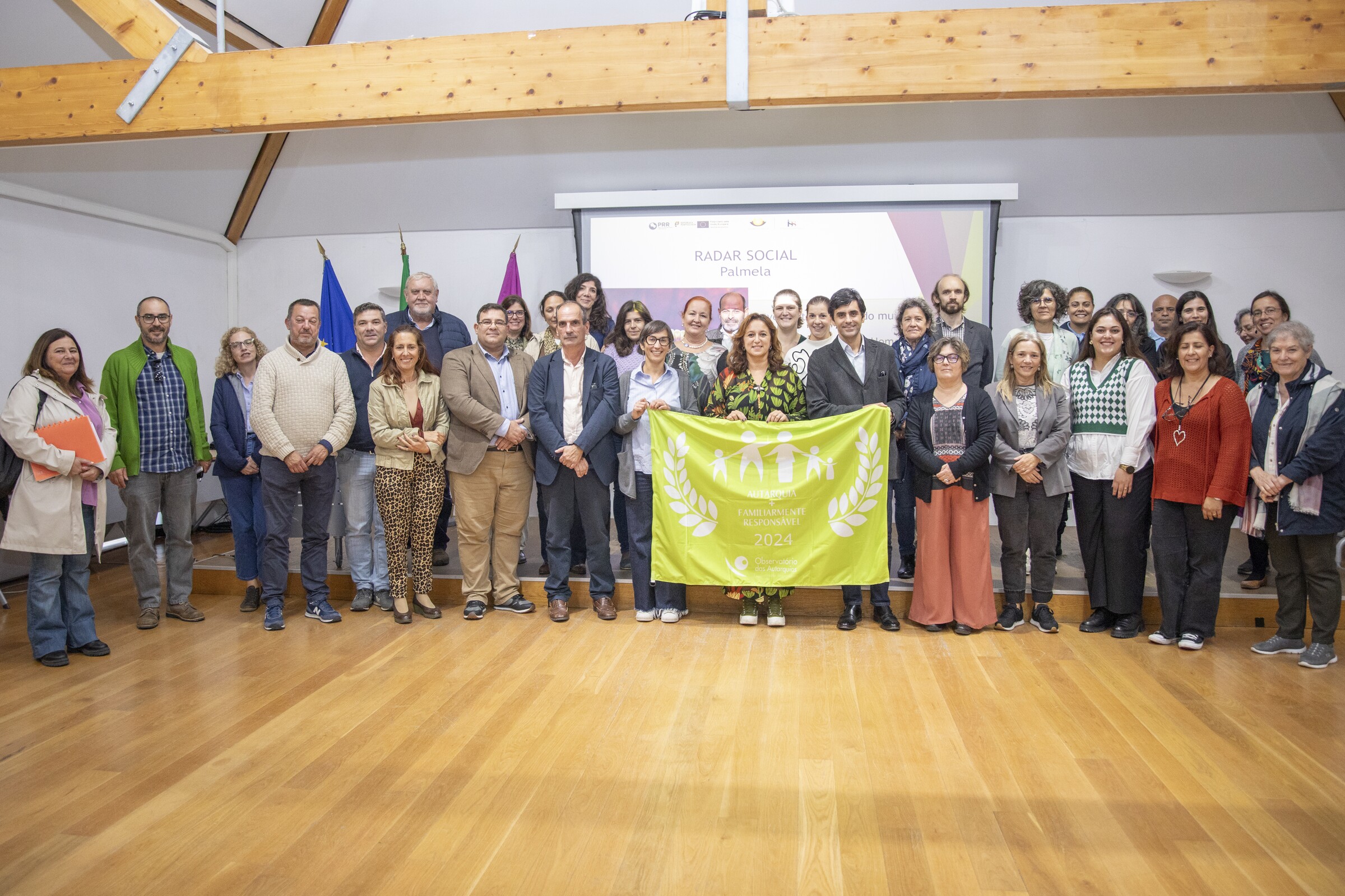 Fotografia parceiros da rede social